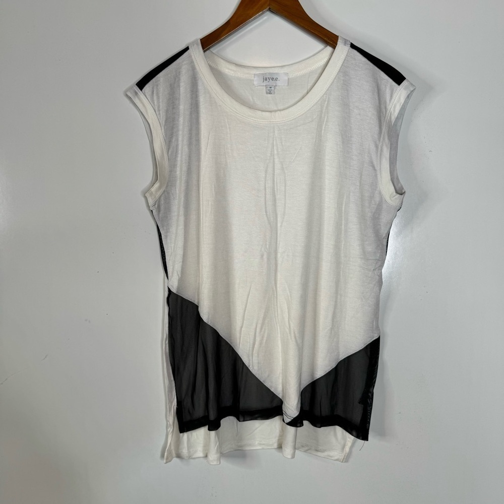 Jaye.e Mesh Detail‎ Top Size Medium